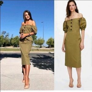 Zara off shoulder dress